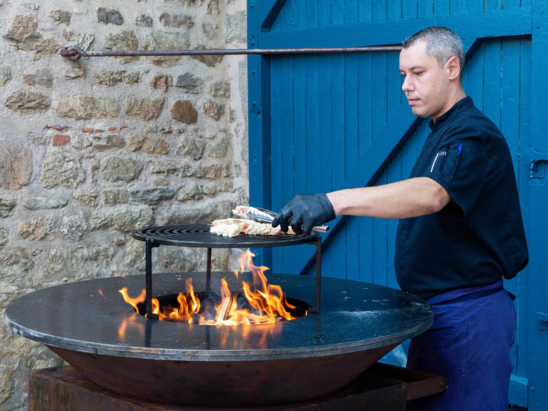 l'Auberge du Tabagnon - BBQ brasero